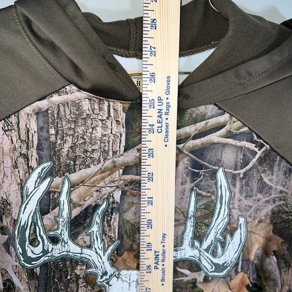 RED HEAD True Timber Forest Hunting Camo Hoodie Sweatshirt  (Mens Large) - Picture 7 of 9